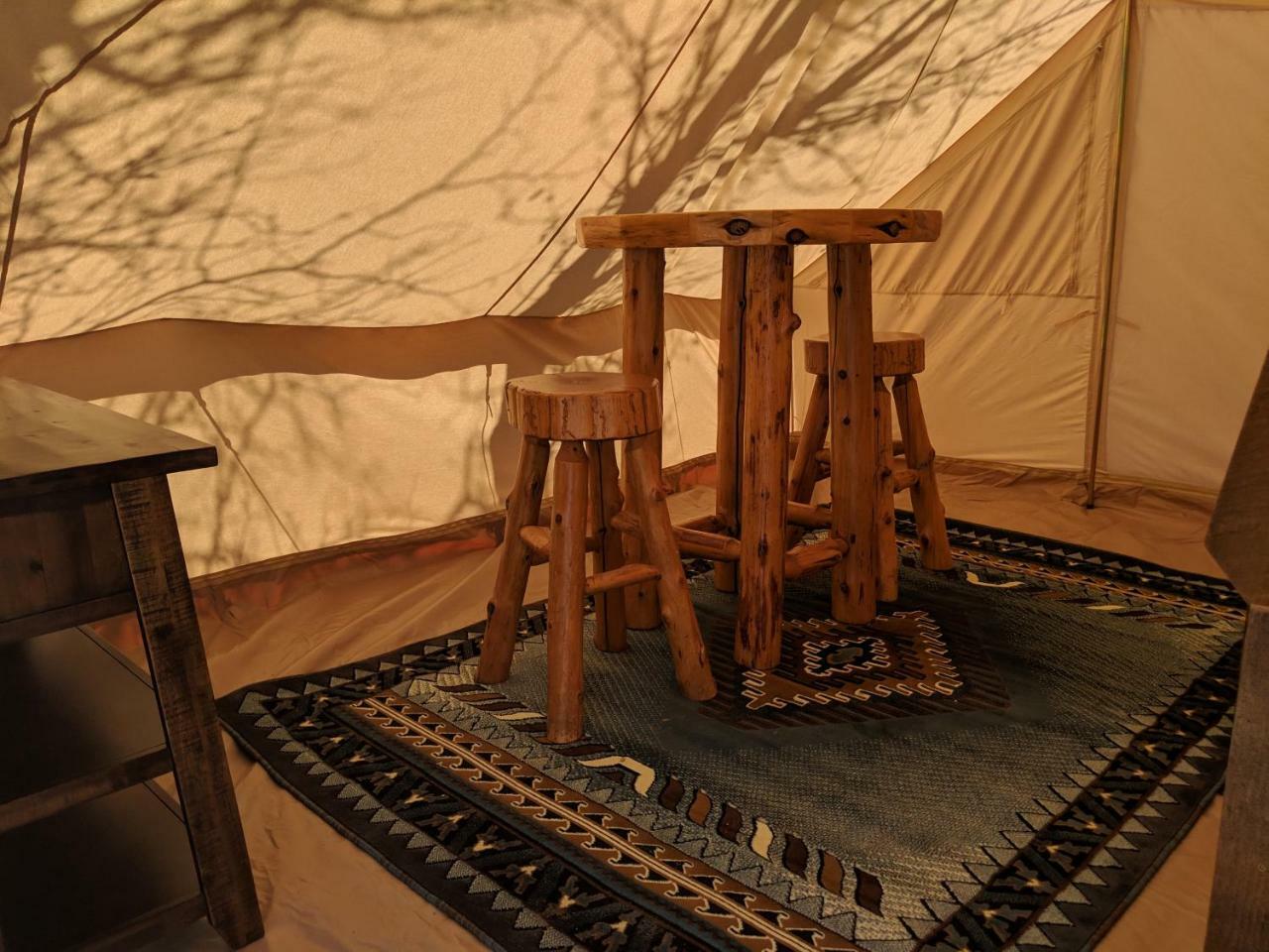 Funstays Glamping Setup Tent In Rv Park #6 Ok-T6 Moab Extérieur photo